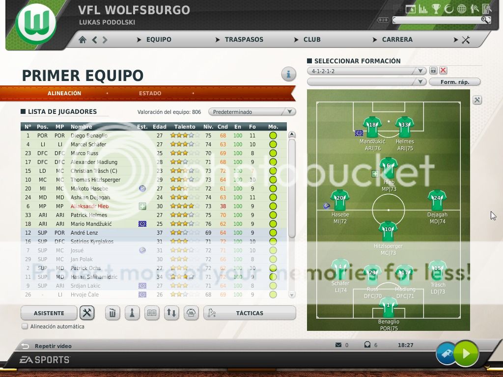 VfL Wolfsburg ~Los Lobos Aullan~ [Fifa Manager 12] Manager122012-07-2118-27-01-44