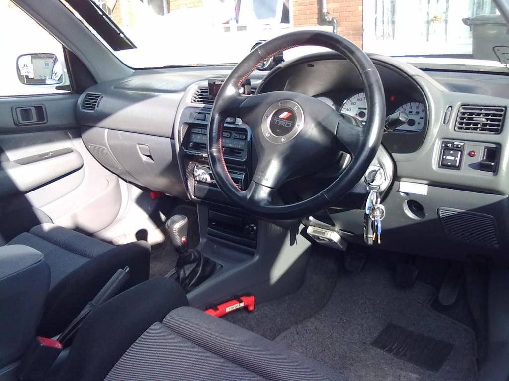 My 98 Glanza V optional extra build Trdsteeringwheel013