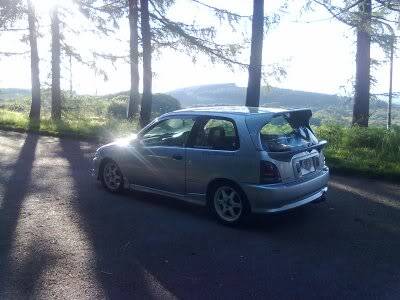 My 98 Glanza V optional extra build Cars028