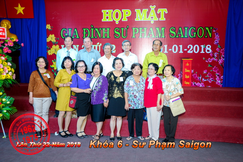 Họp Mặt Lần Thứ 22-Năm 2018-Thầy Cô-Các Khóa  K6