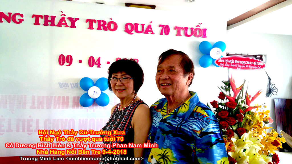 Thầy Trương Phan Nam Minh Với Học Trò Bến Tre  9-4-2018 15