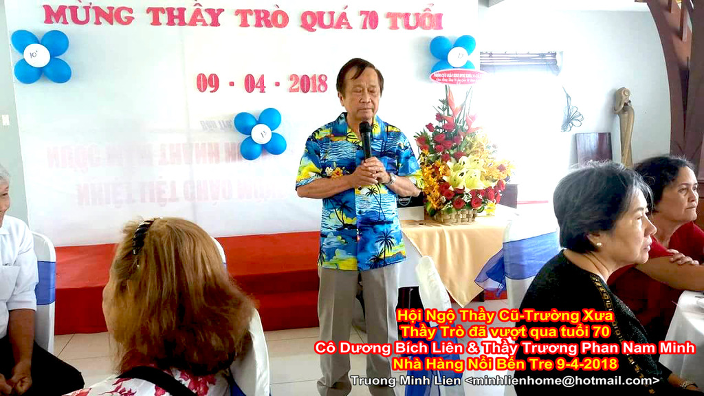 Thầy Trương Phan Nam Minh Với Học Trò Bến Tre  9-4-2018 28