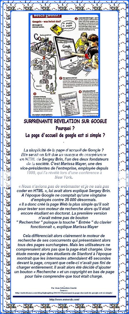 POURQUOI LA PAGE D'ACCUEIL DE GOOGLE EST D'UNE TELLE SIMPLICITE ? 4641a650