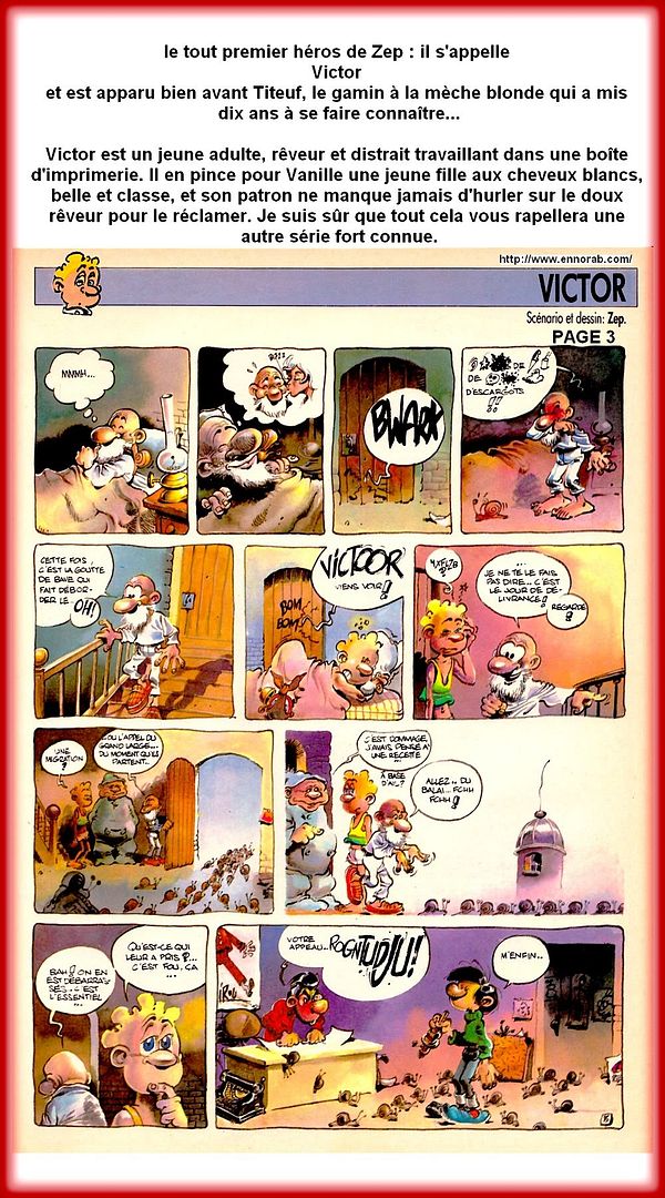 voici victor né avant titeuf ... son père Zep 4ca2fcb6