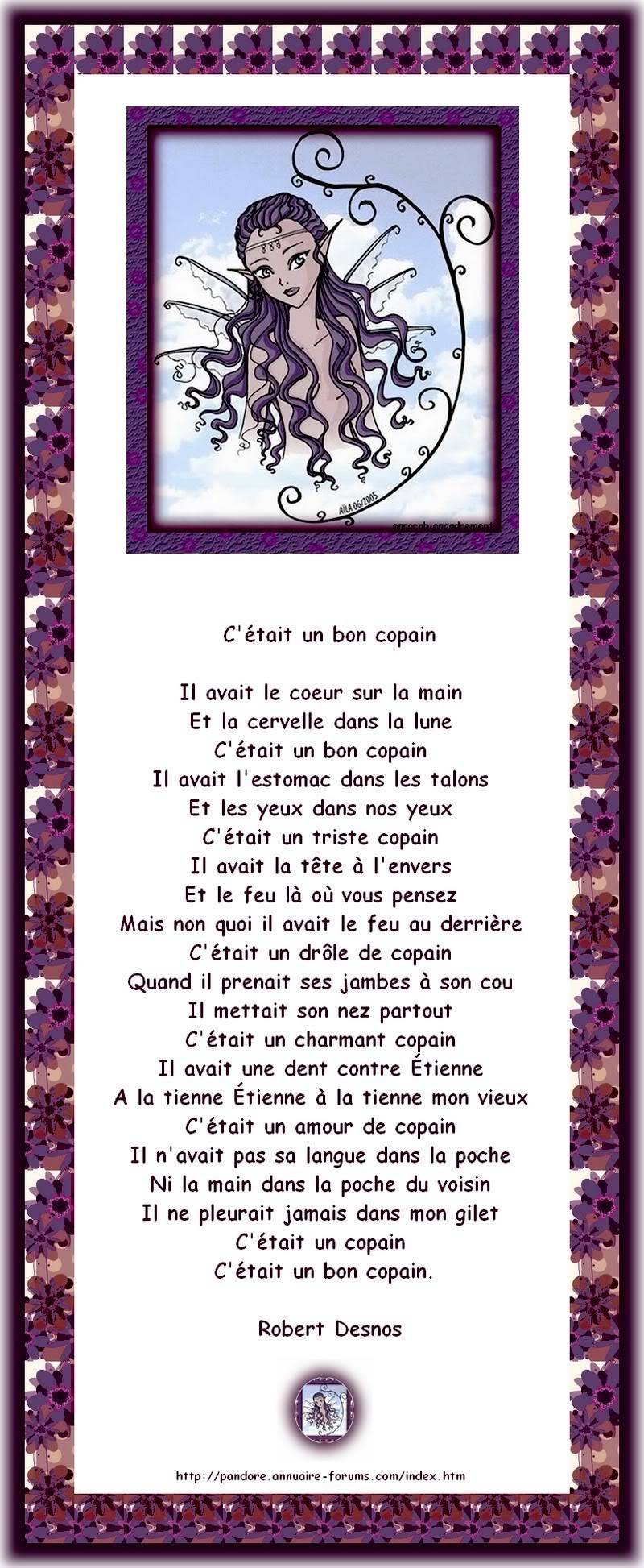 ARCHIVES DE POESIES ET TEXTES N° 1 - Page 12 9163ef25