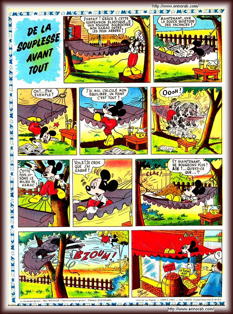 bande dessinée - Mickey de la souplesse Ce39b89a