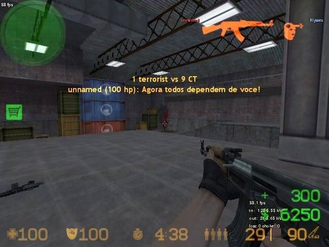 Counter-Strike 1.6 Energy 325 M لعبه الشبكات القتاليه الرائعه 4-3