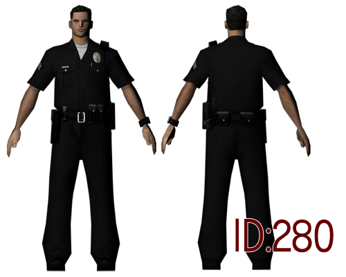 |SkinPack| Rassemblement skins originaux LSPD/LSSD modifiés LAPD