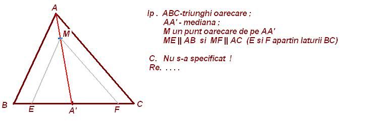 Geometrie MpunctdepeAA