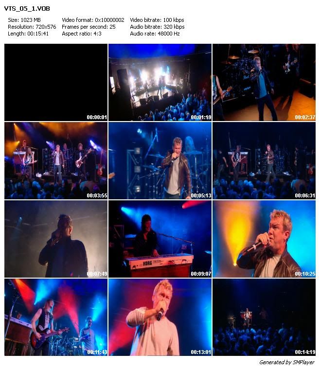  Living Loud - Debut Live Concert: Sydney Fox Studios 2004 (DVD9) S21_1LivingLoud_DebutLiveDVD9