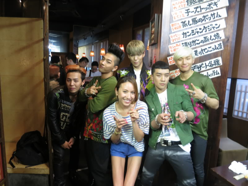 [Pic] Big Bang con la modelo japonesa Angelica Michibata Angelicamichibata