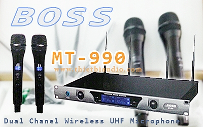 Micro Không Dây - Micro Không Dây - Wireless BOSS%20MT-990