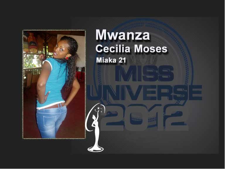 2012 | Miss Universe Tazania | Final 29/6 Cecilia20moses