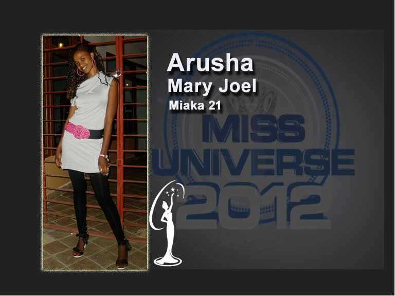2012 | Miss Universe Tazania | Final 29/6 Mary_joel