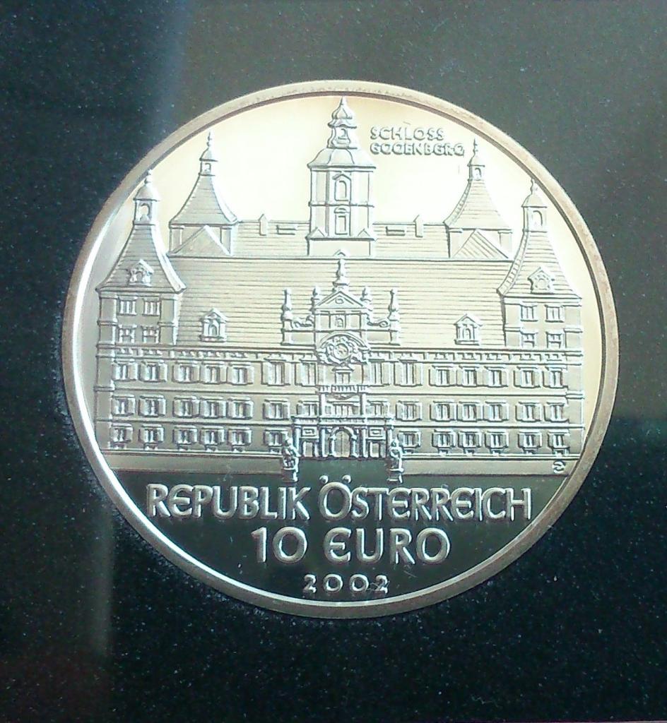 Castillos de Austria. 10 euro Proof. Dedicado a Ruffle! 2002-Eggenberg%20A_zpsnfrwwmjr