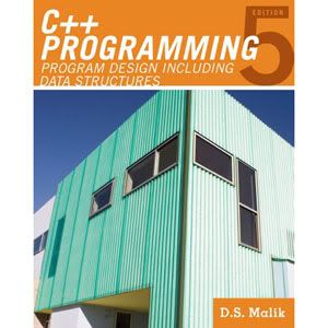 C++ Programming: Program Design Including Data Structures, 5th Edition 683204986