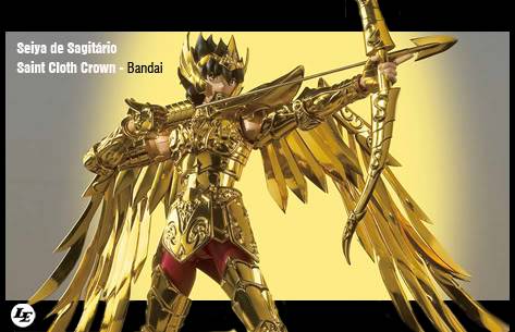 [LANÇAMENTO] Seiya de Sagitário - Saint Cloth Crown - Bandai Seiyaportal