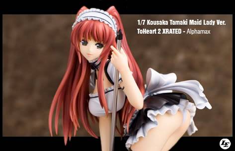 [LANÇAMENTO] 1/7 Kousaka Tamaki Maid Lady Red/Black Ver. - ToHeart2 XRATED - Alphamax Tamaki3portal