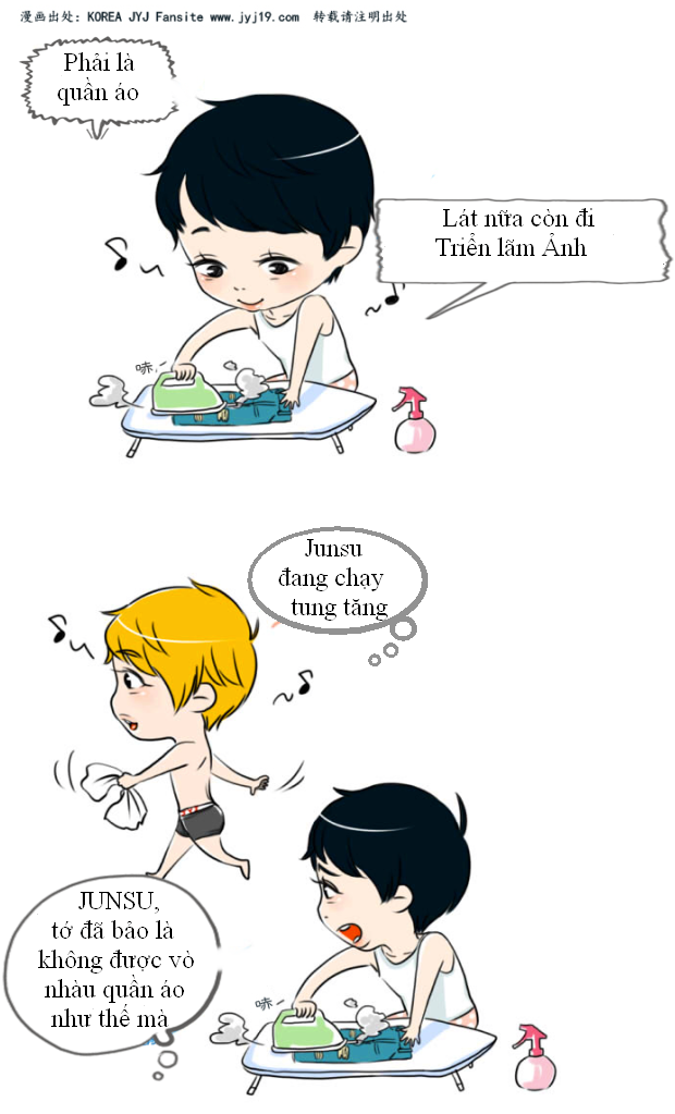 [Fanart][chibi] Trước buồi triển lãm ảnh " MINE " !! ^^ New1zt