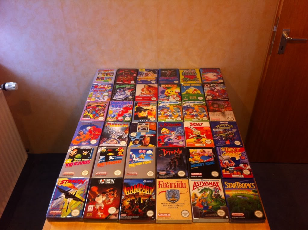 Coleccion completa NES PAL B, by Splash. Sammlung1001