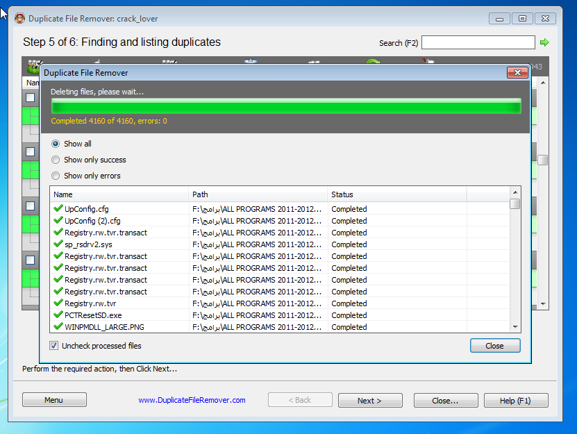 Duplicate File Remover 3.1.0 Build 33 Snap12-1