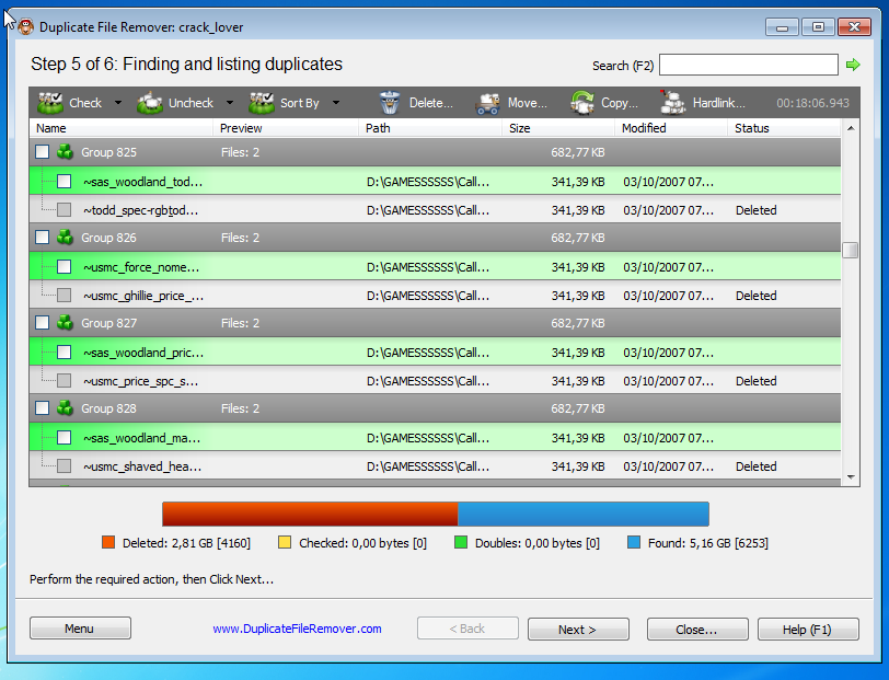 Duplicate File Remover 3.1.0 Build 33 Snap13