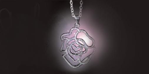 Bộ sưu tập nữ trang Hoa hồng đẫm sương: Dây chuyền 885600227-1