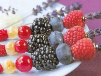 Espetadas de Fruta e Lavanda Espetos_frutas