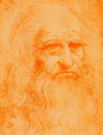 الرّسام العالمي الشهير ليوناردو دافينشي 1452 – 1519  Self_portrait-1