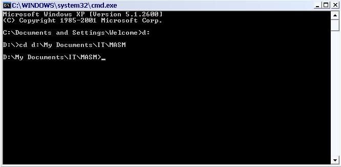 Assembly  - Compile file .asm Step2