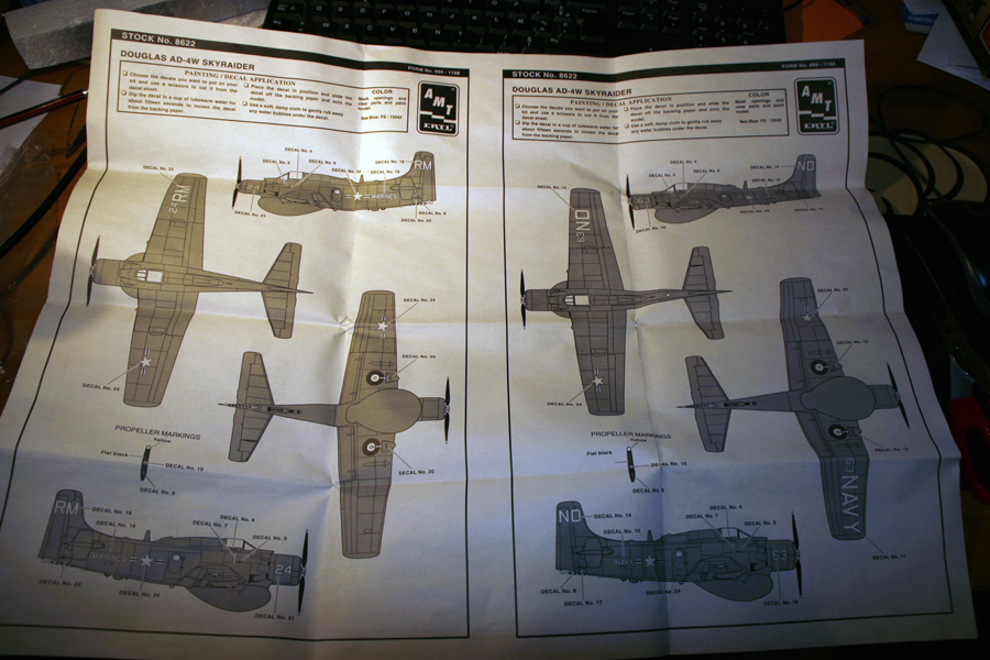 Skyraider AD-4W   -   AMT/ERTL 13_zps83ab39a1