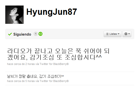 [trans] Hyung Jun y Jung Min en Twitter (26.10.10) Imagenerer