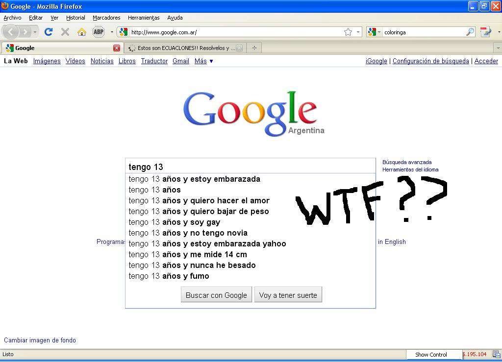 Google..wtf??? Freaky