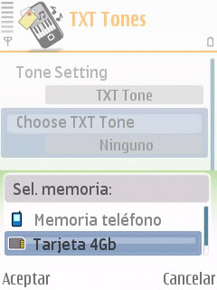 TXT Tones agrega un sonido de mensaje diferente a cada contacto ABCD0005