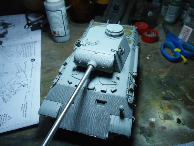 Panther AusF. D  w/Zimmerit Coating-Dragon 1/35 DSC00003