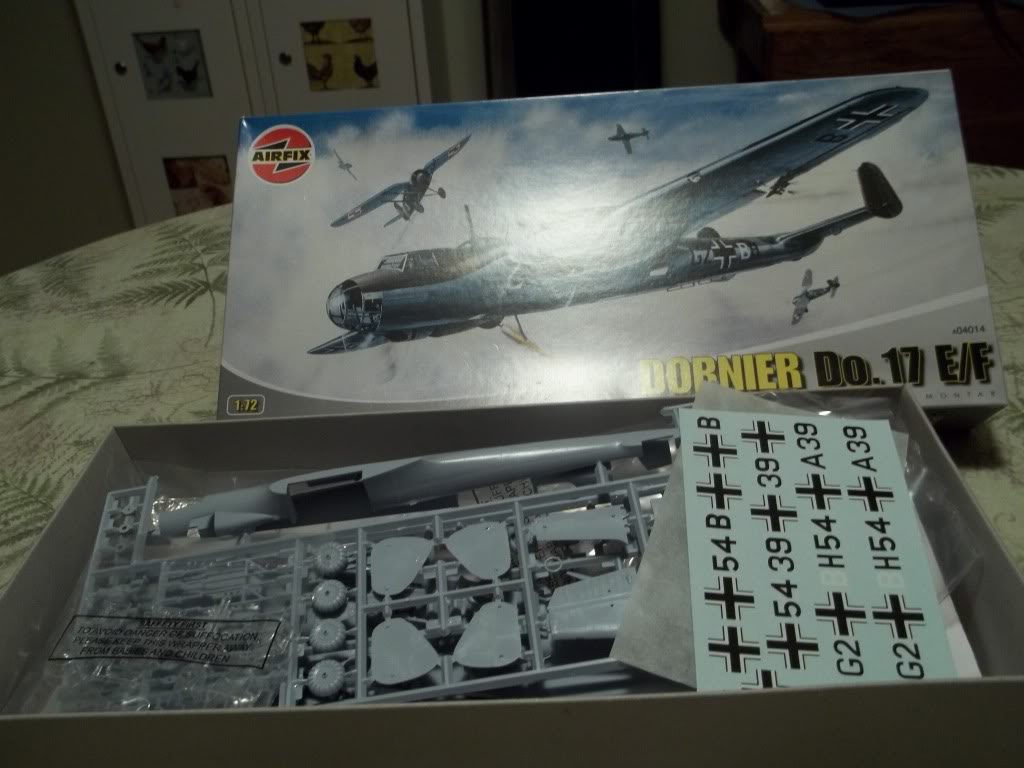 Dornier Do17-E [Airfix] 1/72  (VINTAGE) 100_0302