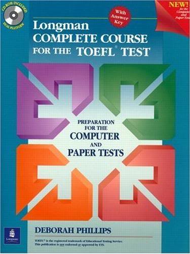 كورس Longman Preparation Course for the TOEFL Test Next Generation iBT ,Student Audio, CD-ROM, Key, Book 51HXTGS8MMLSS500_
