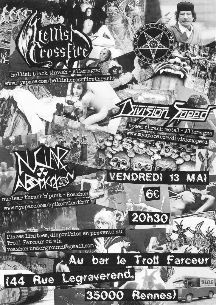 13/5/11 - HELLISH CROSSFIRE + DIVISION SPEED - Rennes -1