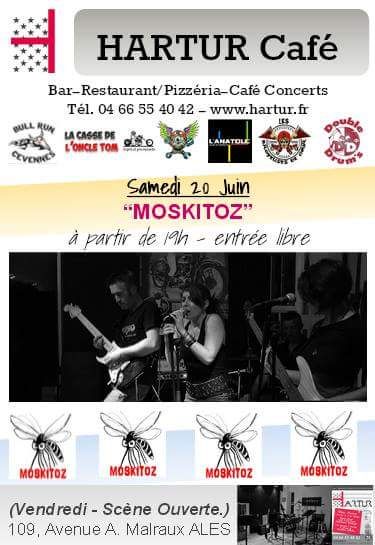 MOSKITOZ en live Hartur