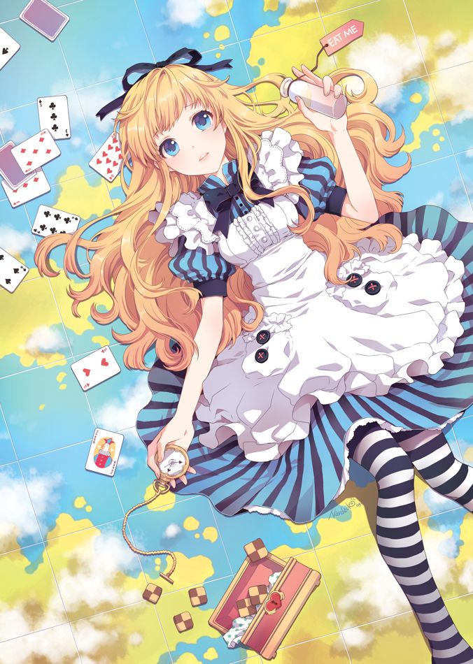 Alice Brunel Alice_in_Wonderland_by_Nardack-1