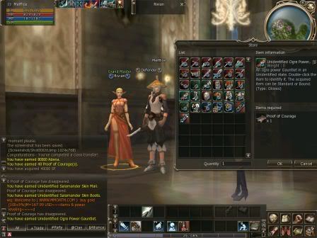 cambio - Primer cambio de  clase lineage 2 Goddess of Destruction  Shot00028