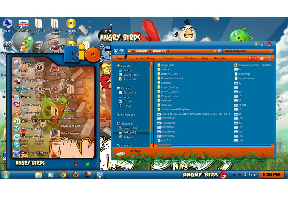 HOT WINDOWS 7 & XP THEMES! Ab