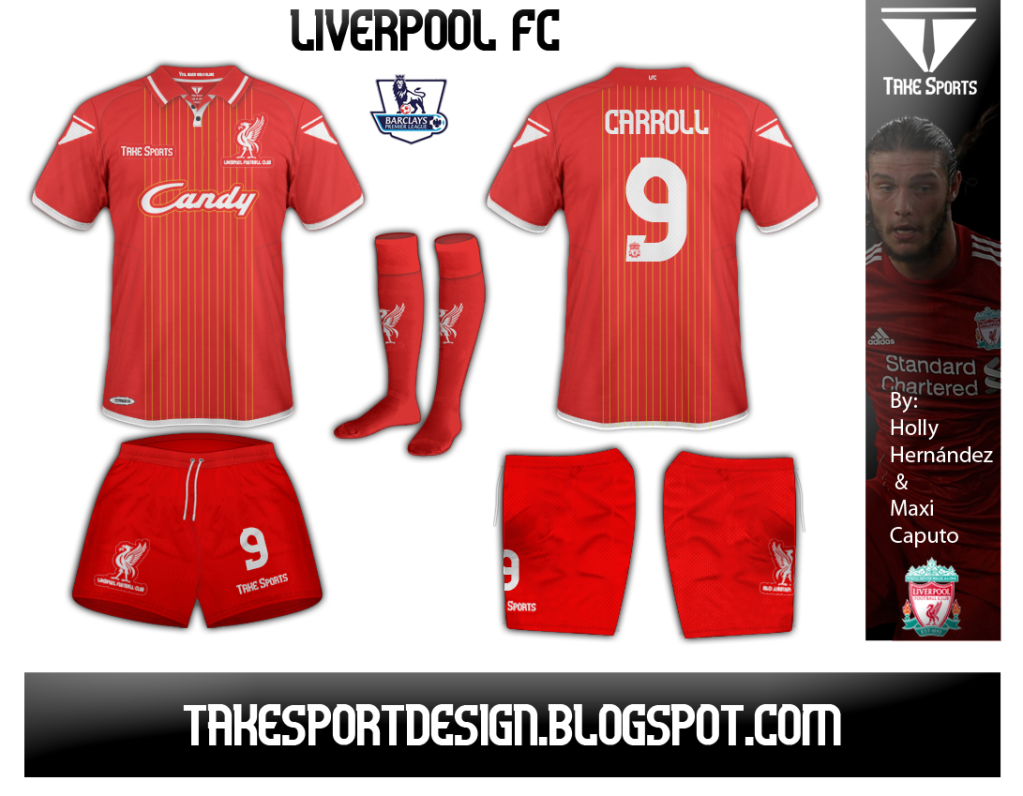 Algunas de mis camisetas LiverpoolKit