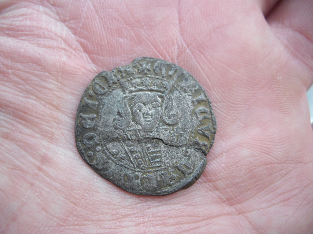 Cuarto de Enrique IV de Castilla 1254-1284 Jaen. IMGP9442_2