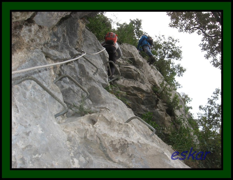 VIA FERRATA EL CALIZ, UNA GOZADA FERRATACALIZ22