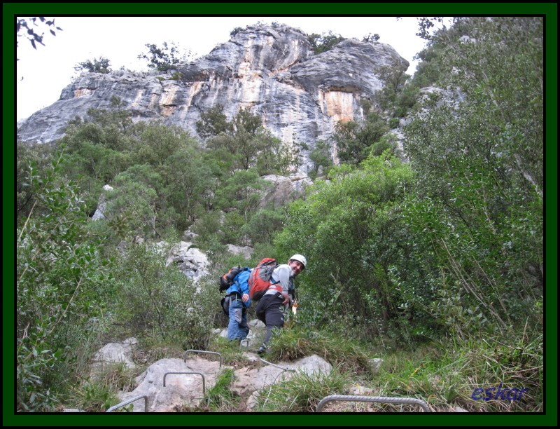 VIA FERRATA EL CALIZ, UNA GOZADA FERRATACALIZ4