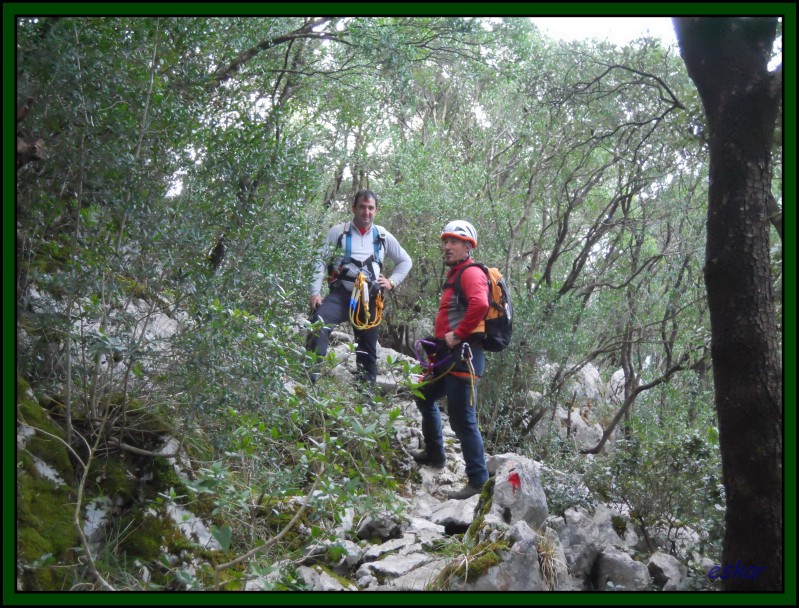 VIA FERRATA EL CALIZ, UNA GOZADA Vf21