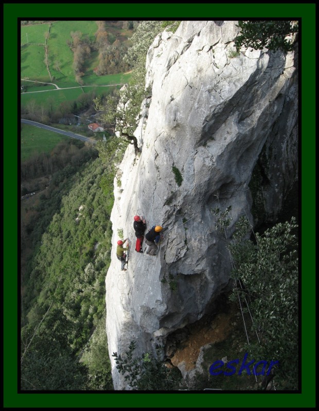 VIA FERRATA EL CALIZ, UNA GOZADA Vf43