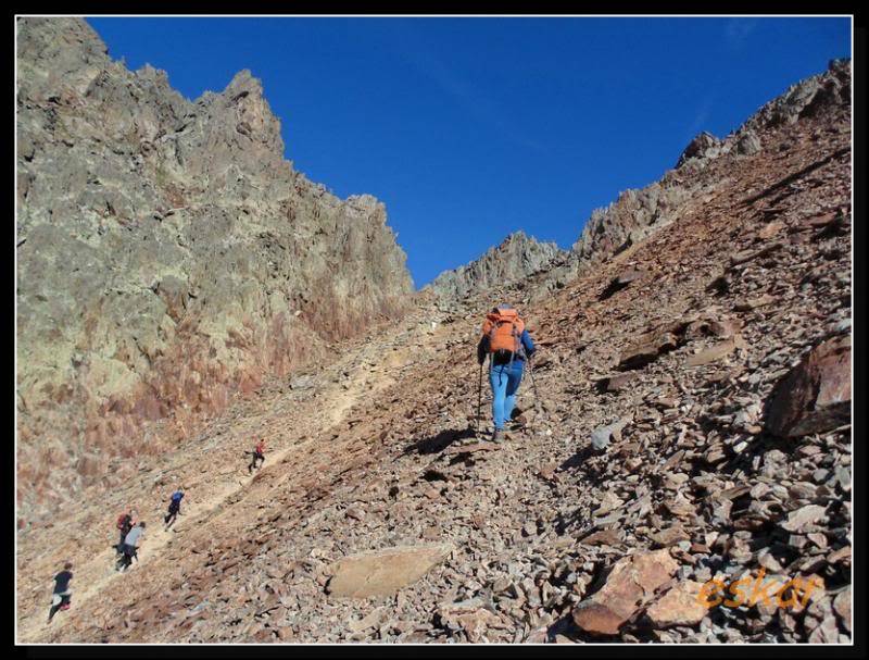 pic d,estats 3143 mts y verdaguer 3125 mts por la arista P127