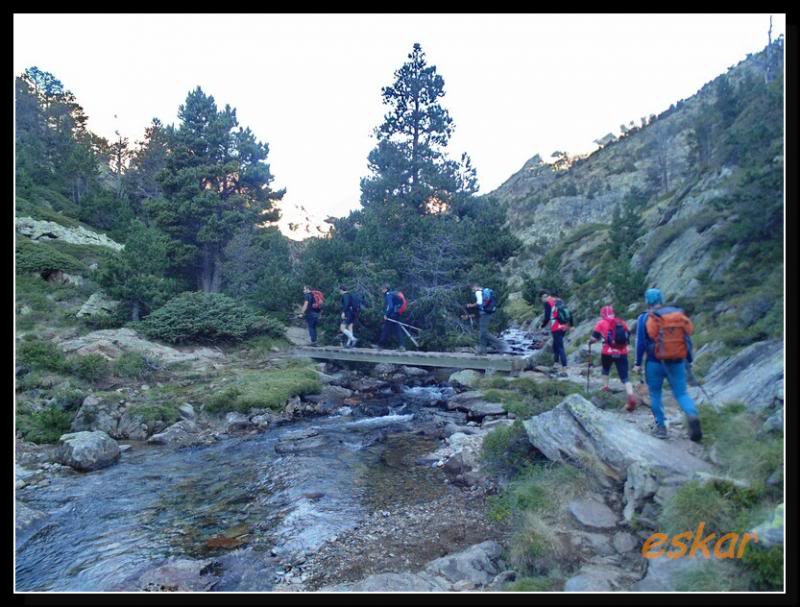 pic d,estats 3143 mts y verdaguer 3125 mts por la arista P66